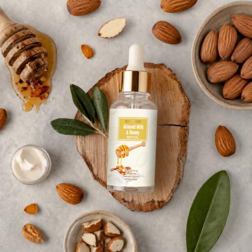 Spa Gift Basket for Women, 13pcs Almond Milk & Honey with Body Wash Christmas Gifts Set for Women - Image 3