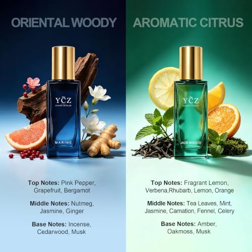 Ycz Luxury Men's Fragrance Gift Set, 4 x 25 mL Eau De Parfum - Image 2