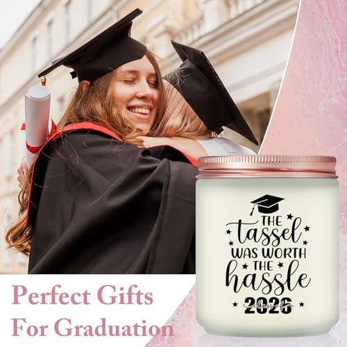 Graduation Gift for Her Him, Graduation Candle for Women Men - Image 2
