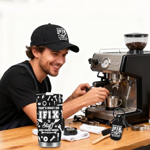 Fix Stuff Gifts for Men, Travel Tumbler Gift Set for Dad and Coworkers - Image 5