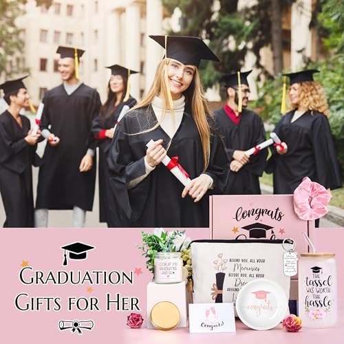2026 Graduation Gifts for Women Her, The Tassel Was Worth The Hassle, High School College Master Degree Grad Gifts Class of 2026 Graduation Gift Set for Daughter, Sister, Friend - Image 7