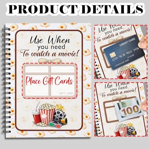 College Survival Gift Card Book 8 x 6 Inch 20 Pages Giftcard Booklet Holders, College Survival Kit Gift Card Book 2026, High School Graduation Gifts for Students Him Her Boys Girls - Image 3