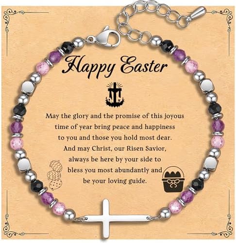Adjustable Religious Gifts Cross Bracelet for Women Girl by Unknown