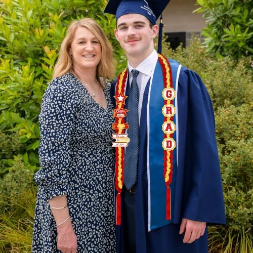 Tifeson Graduation Leis Decorations 2026 - Handmade Double Braided Graduation Ribbon Leis with Glitter Pins for Him Her High School College Congrats Grad Gifts Party Supplies - Image 4