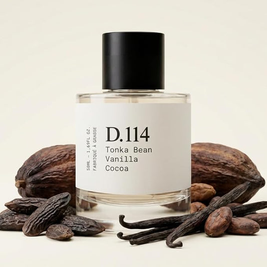 – D.114 – Eau de Parfum Inspired by C He.rrera Goo.d G.irl, Long-Lasting Perfume for Women, Tonka bean, Cocoa, Vegan, Clean Ingredients, Fragrance – Spray 50 ml | 1.7 fl. oz.
