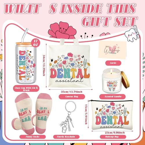 Funnymoom 6Pcs Dental Assistant Gifts for Women Dental Assistant Must Haves - Image 3