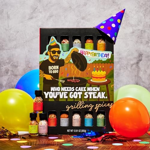 Grilling Spice Set Gift, 20 BBQ Rubs & Seasoning Variety, Birthday Gift Men - Image 4