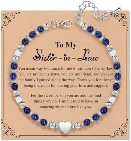 Inspirational Gifts Bracelets for Women, Healing Natural Stone Bracelets by ZOKCC