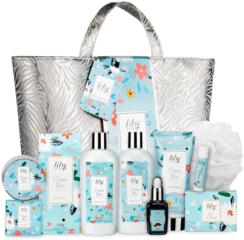 Spa Gifts for Women, Birthday Gift, Luxurious XXXL Bag Spa Gift Set for Mom by LILYROY
