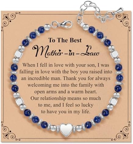 Inspirational Gifts Bracelets for Women, Healing Natural Stone Bracelets by ZOKCC