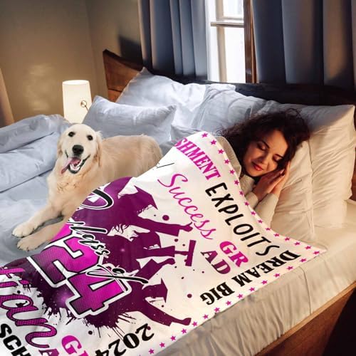 High School Graduation Graduation Gifts Men 2024 Graduation Blanket Graduation Blanket Customized Blanket Congratulations Gift High School Graduation 32x48inch - Image 6