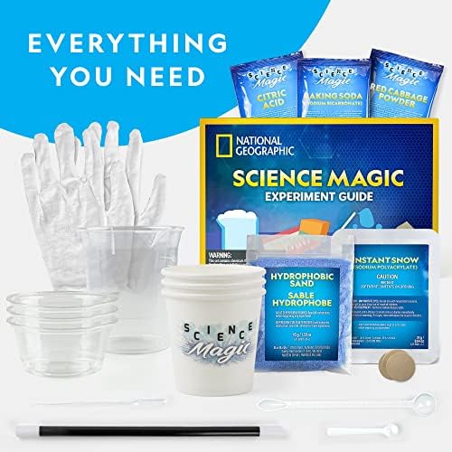 National Geographic Magic Chemistry Set – Science Kit for Kids with 10 Amazing Magic Tricks, STEM Projects and Science Experiments, Science Toys, Boys and Girls 8-12 (Amazon Exclusive), Pack of 15 - Image 4