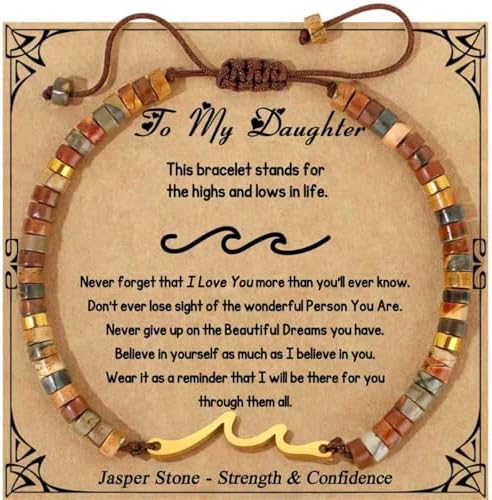 JoycuFF Wave Bracelets for Women Christmas Mothers Day Birthday Gifts for Best Friend Sister Daughter Bestie Mom Grandma Women Her by Joycuff