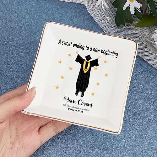 Sweetee Personalized Jewelry dish graduation gifts for her 2025, college graduation gifts, graduation gifts for her 2025 03 - Image 2