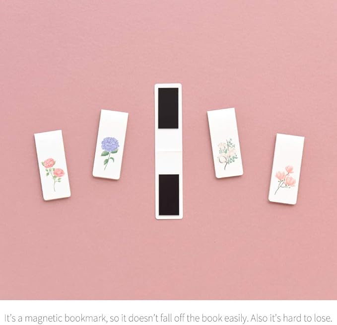 Monolike Magnetic Bookmarks Front Garden ver.1, Set of 5