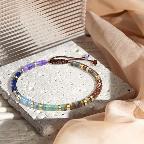 AGOT Thank You Gifts for Women: Teacher Appreciation Office Gifts for Coworkers Employee Boss Lady Manager Colleague Natural Stone Bracelet - Image 7