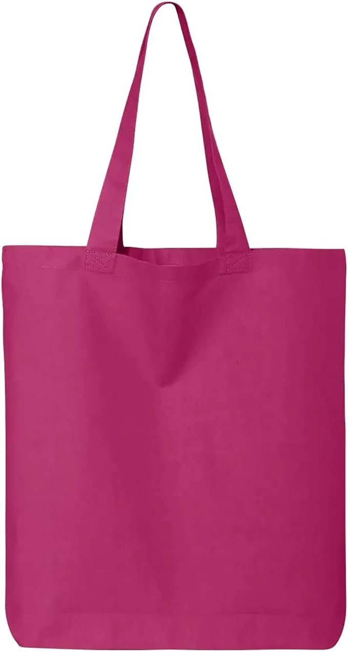 shop4ever Personalized Custom Design Your Own Eco Cotton Tote Reusable Shopping Bag Customizable Gift