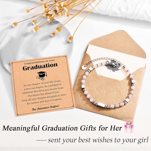 2026 Graduation Gifts for Women Her, Compass Bracelet for Girls Women - Image 2