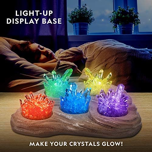 National Geographic Mega Crystal Growing Kit with 6 Crystals for Kids 8-12 - Image 2