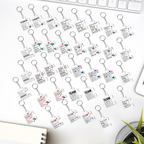 Team Appreciation Gifts Bulk for Coworkers Employee Staff Keychains - Image 6