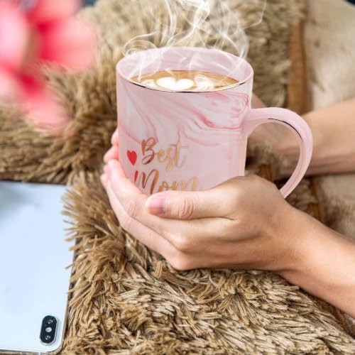 DHQH Best New Mom Gifts for Mom from Daughter Son,Gift Basket for Women Birthday Gifts for Mother-in-law Thanksgiving Presents with Candle box Tote Bag - Image 2