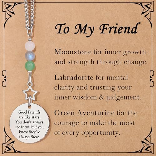 Friendship Gifts for Women, Hanging Car Decor Crystal Protection by Yiyang