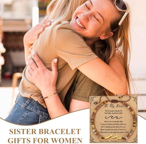 JoycuFF Wave Bracelets for Women Christmas Mothers Day Birthday Gifts for Best Friend Sister Daughter Bestie Mom Grandma Women Her - Image 5