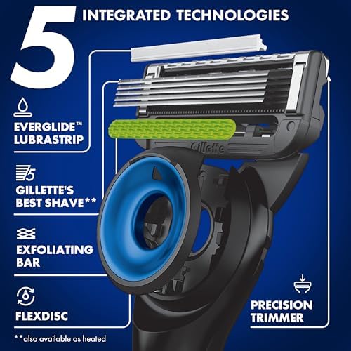 Gillette Labs Special NFL Seahawks Edition Shaving Razor for Men - 1 Handle, 1 Razor Blade Refill, Perfect for Game Day Grooming, GilletteLabs with Exfoliating Bar - Image 3