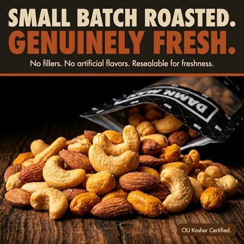 Gift Baskets for Men – Gourmet Nuts Gift Basket, Birthday Gift for Dad, Husband & Adults, Roasted Snack Box Variety, Fathers Day Gift - Image 5
