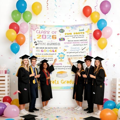 Class of 2026 Graduation Gifts Blanket - Graduation Gift for Her Him, High School College Congrats Graduate Gifts for Women Men, 2026 Graduation Party Decorations, Soft Flannel Throw Blanket, 60"x50" - Image 4