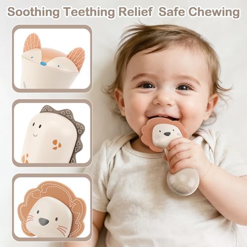Baby Rattles,Teething Toys 3-6 Months,Baby Toys 0-6 Months,Baby Shower Gift - Image 3