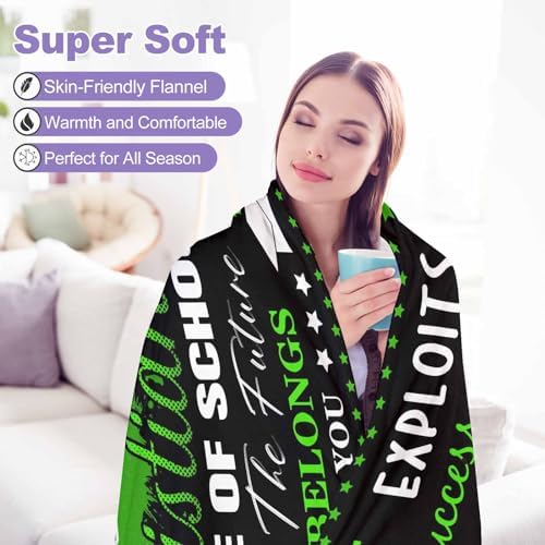 College Graduation Gifts for Women, Soft Using My Own Photos High School Graduation Gifts for Her, College Graduation Gift Custom Blankets 2024 Graduation Blanket 80x70inch - Image 7