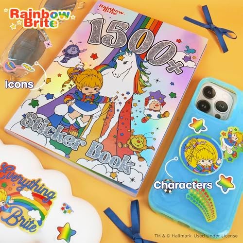 Horizon Group USA Sticker Book, Rainbow Brite, 1500+ Stickers - Image 7