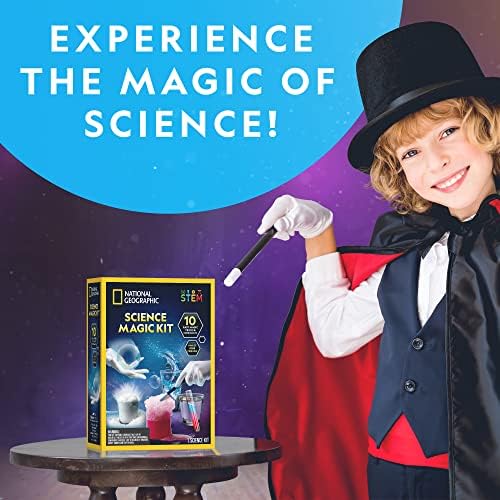 National Geographic Magic Chemistry Set – Science Kit for Kids with 10 Amazing Magic Tricks, STEM Projects and Science Experiments, Science Toys, Boys and Girls 8-12 (Amazon Exclusive), Pack of 15 - Image 5