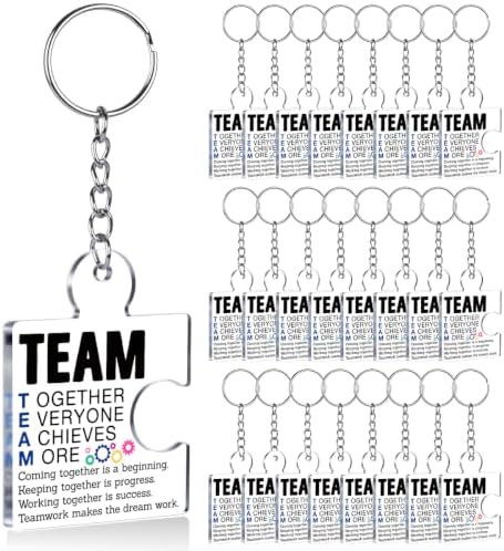 Team Appreciation Gifts Bulk for Coworkers Employee Staff Keychains by Unknown