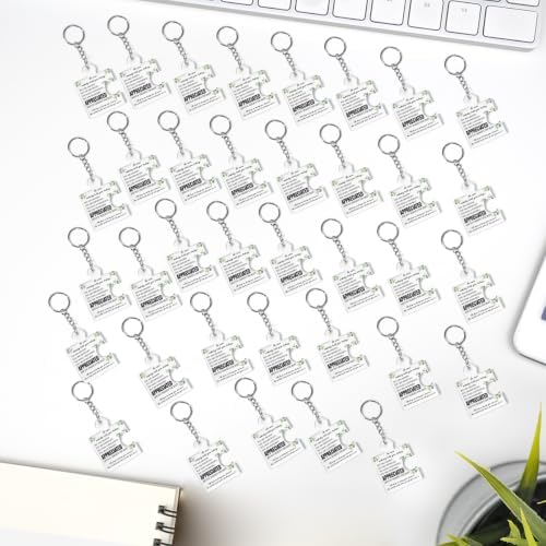 Team Appreciation Gifts Bulk for Coworkers Employee Staff Keychains - Image 6