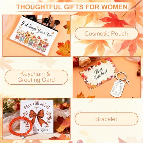 12pcs Christian Gifts for Women, Fall Gifts Baskets for Her - Image 6