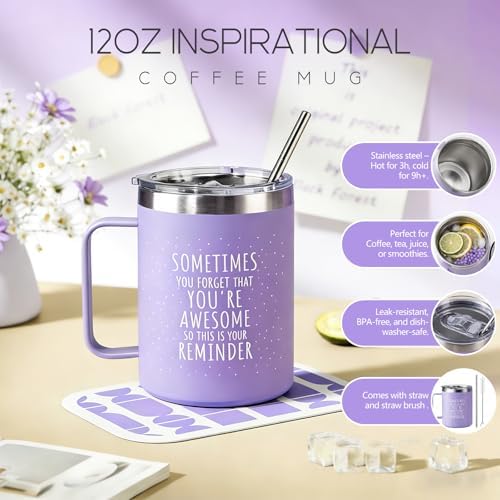 Mothers Day Gifts for Mom, 9pcs Happy Birthday Gifts for Women, Unique Birthday Relaxation Spa Gift Christmas Ideas Relaxing Lavender Set Self Care Gift Basket for Her Mom Sister Friend Teacher - Image 4
