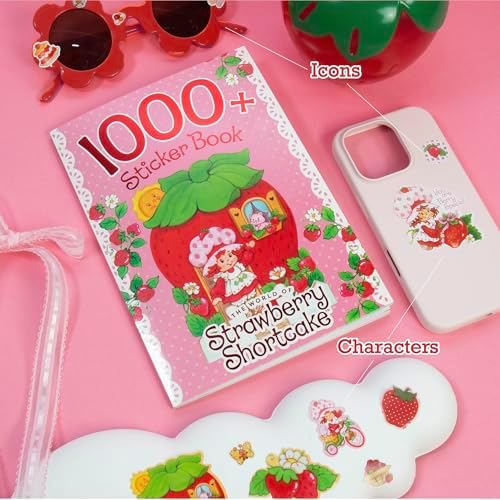 Horizon Group USA Sticker Book, Strawberry Shortcake, 1000+ Stickers - Image 6