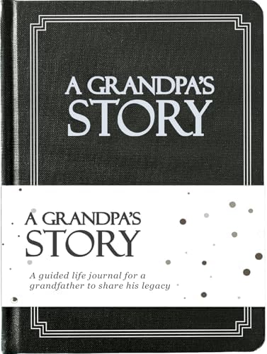 Grandpa's Life Story Journal (Hardcover): A Meaningful Keepsake for Grandpa to Share His Journey & Memories, Book Includes 250+ Prompt Questions, Sentimental Gift for Father's Day, Birthday, Christmas by CocoLan