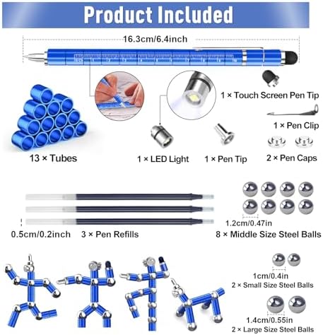 Gifts for Men Fidget Pen, College Back to School Supplies Gifts for Teens - Image 2