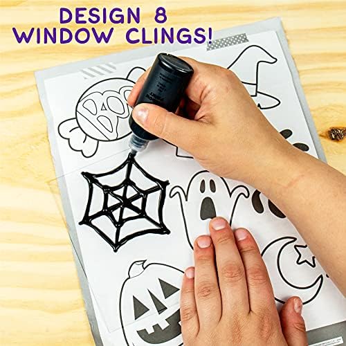Made By Me Create Your Own Window Art Kit, Halloween Suncatchers - Image 4