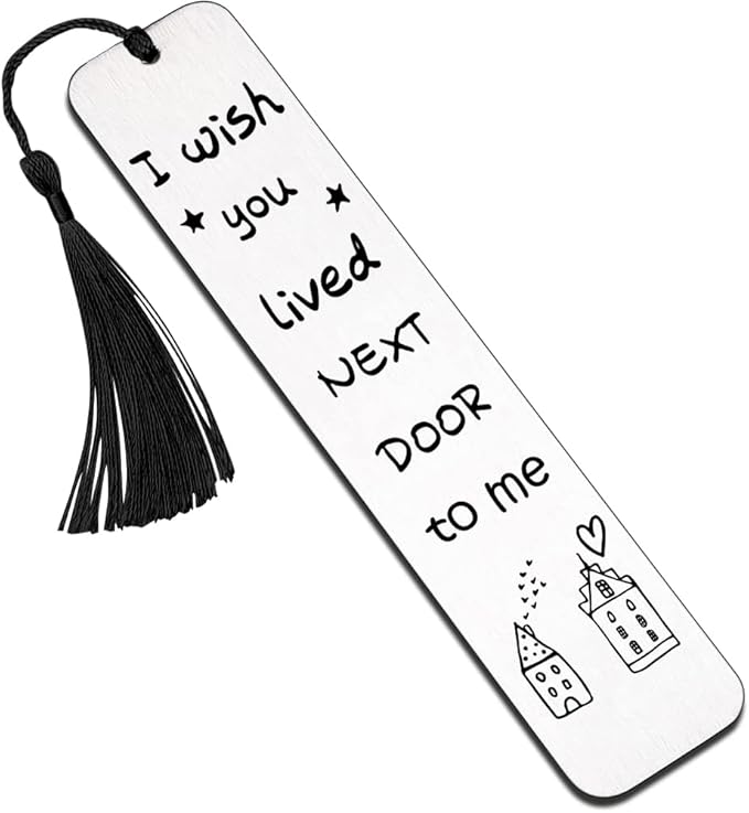 Quimoy Friendship Gifts for Women, Friend Bookmark for Book Lovers, Birthday Gifts for Women Friendship, for Women, for Friends Besties, Bookish Gifts for Women
