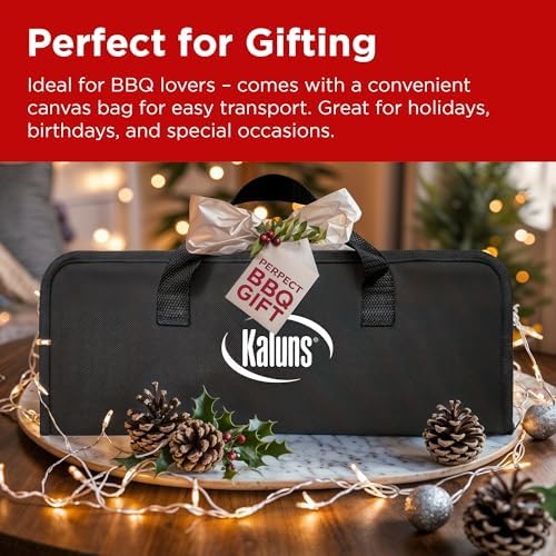 Kaluns BBQ Accessories, Complete Grill Set Grilling Gifts, 40 Pcs Premium Heavy Duty Stainless Steel Barbecue Grill Accessories for Outdoor Grill, Gifts for Dad - Image 7