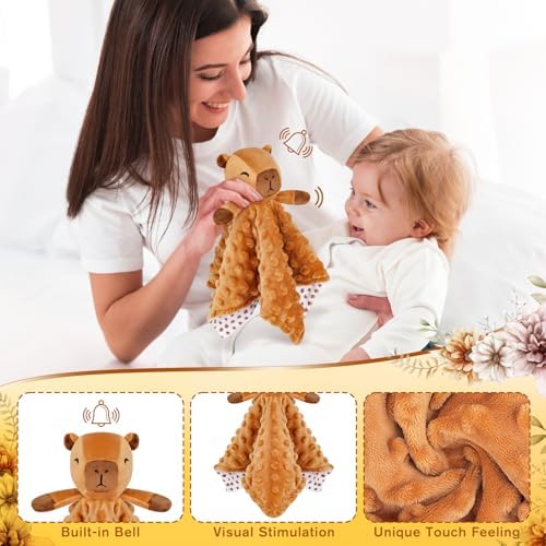 15PCS Capybara Newborn Baby Shower Gifts,New Mom Gifts for Women & Pregnancy Reveal Set for Expecting Parents Newborn Boys Girls, Expecting Parents to Be, New Mom Care Package After Baby - Image 6