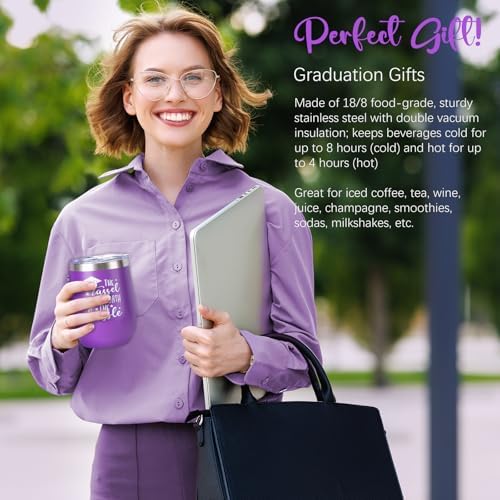 UAREHIBY 2026 Graduation Gift for Her,Him,Graduation Gifts Set for Women,Funny kindergarten,Preschool College Gift Box,High School,Masters Degree Gifts for Friend,Daughter,Son,Nieces(Purple) - Image 2