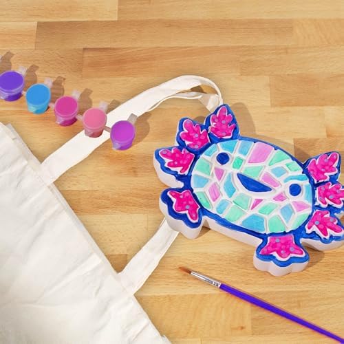 Creative Roots Paint Your Own Stepping Stone Kit, Axolotl - Image 4