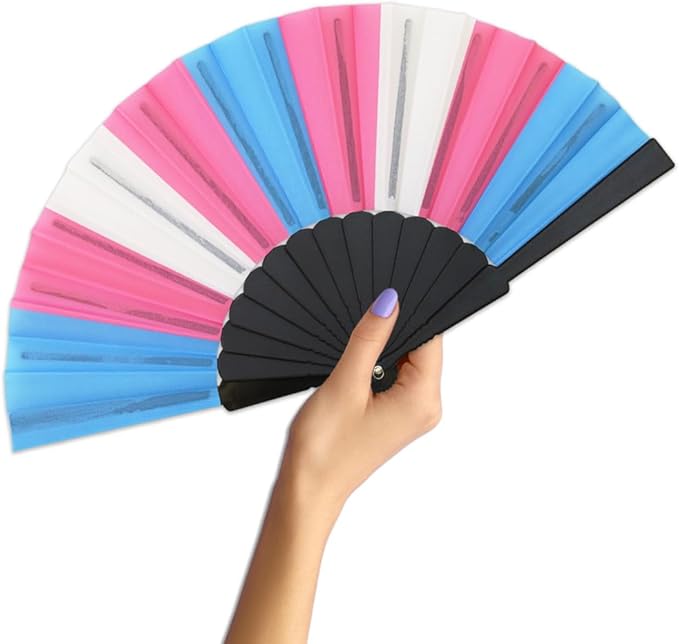 Flags Importer Transgender Small (9in) Hand Fan