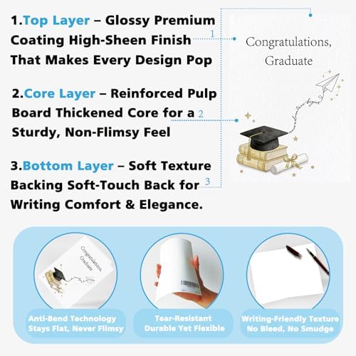 Elegant Graduation Card Gift for High School and College Graduate - Image 5