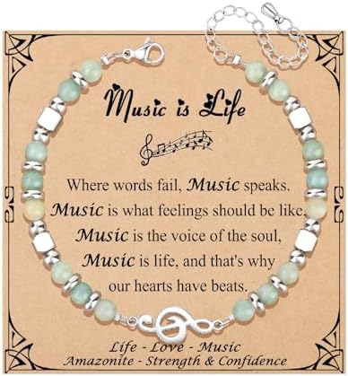 Gifts for Women Moonstone Bracelet, Amazonite Imperial Jasper Bracelets by Joycuff
